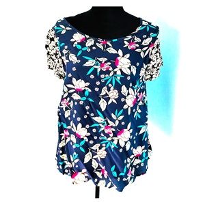 🚨TREND ALERT!!🚨 🌸SILK FLORAL BLOUSE🌸